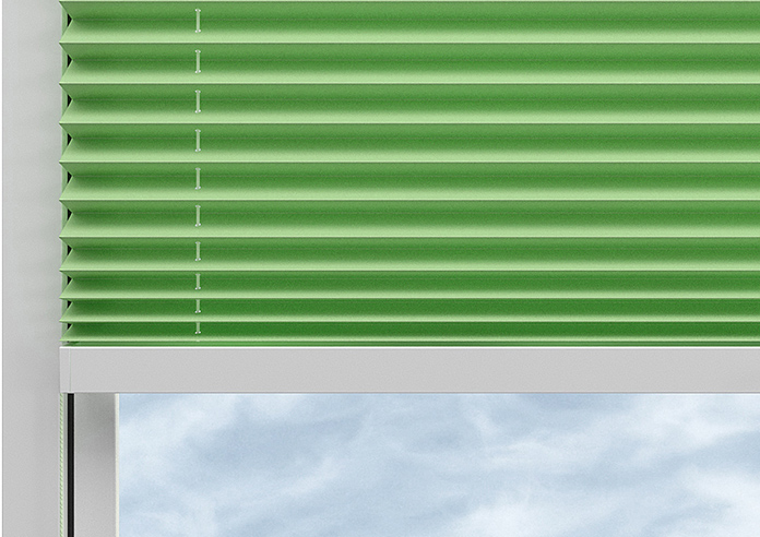 Solaris, Limeade - Stick Fit Pleated Blind - Image 11